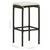  Bar Set Brown PE rattan, steel Large Bar Set Rectangular A949-313470