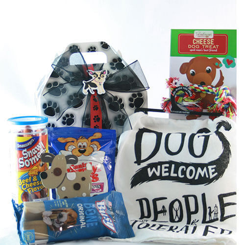 Man's Best Friend: Pet Dog Gift Basket Z954-DY-BESTFRIEND