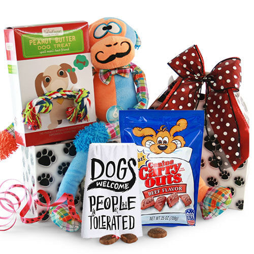 For the Love of Dogs: Pet Dog Gift Basket Z954-DY-LOVEDOGS
