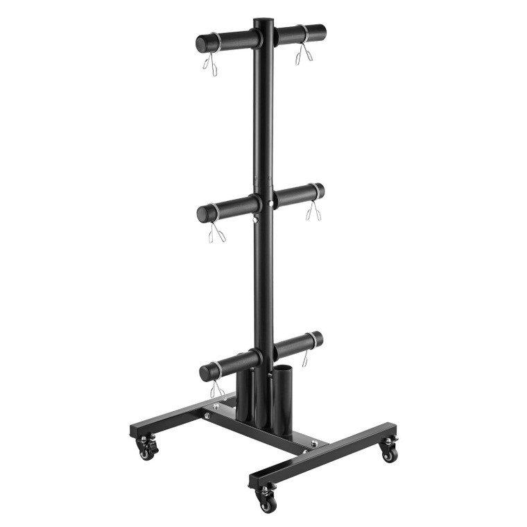 Weight Plate Rack, Vertical Weight Plate Tree for 2-Inch Weight Plates, Standard Weight Plate Tree  E415-SJFXYGJ6ZZPKDPJKPV0