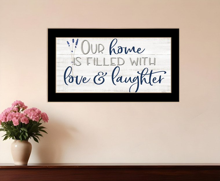 Our Home Black Framed Print Wall Art N270-529662