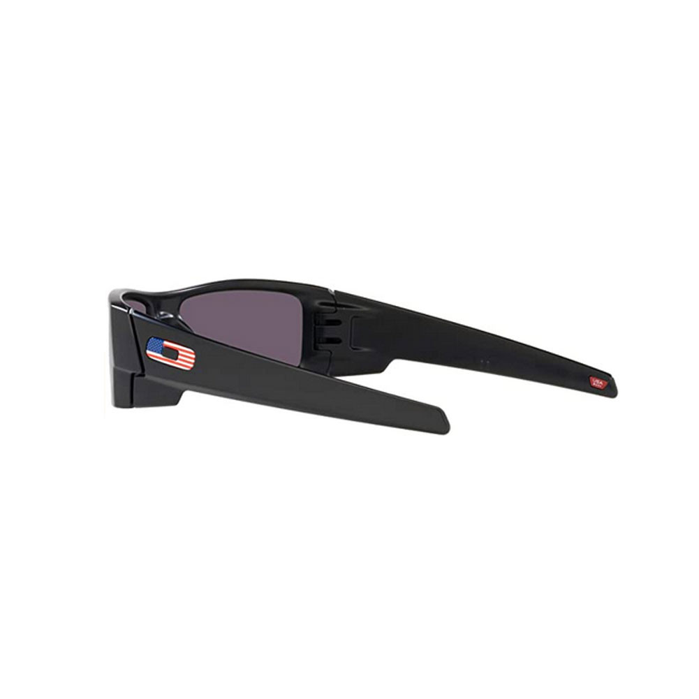 OAKLEY Gascan Matte Black US Flag/Prizm Grey Lens Sunglasses