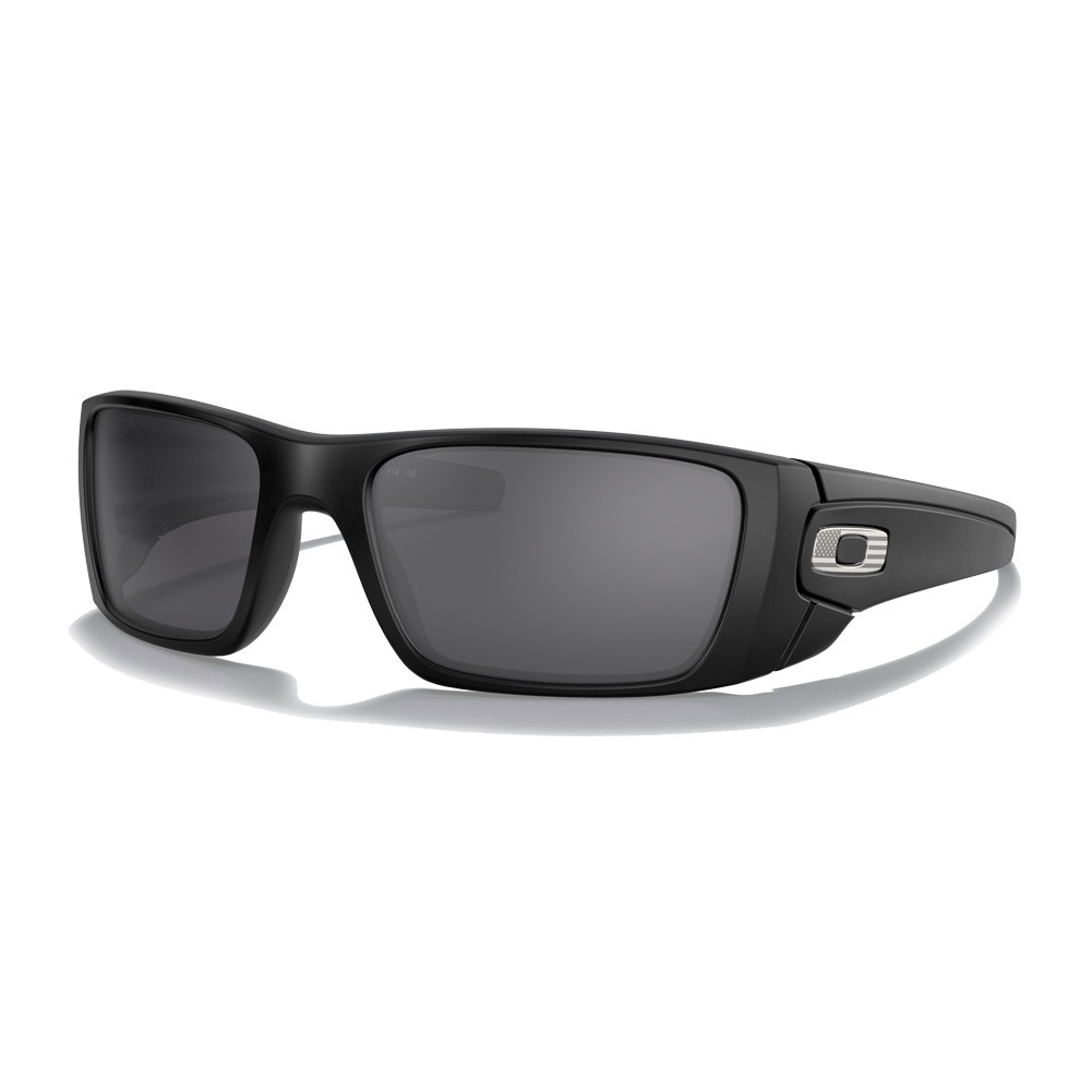 OAKLEY SI Fuel Cell Matte Black Steel Flag /Black Iridium Lens