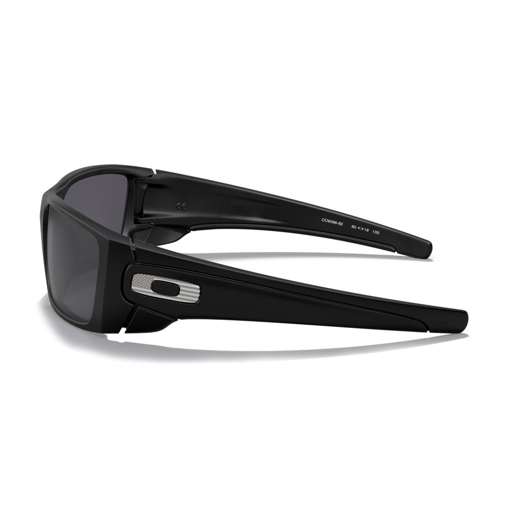 OAKLEY SI Fuel Cell Matte Black Steel Flag /Black Iridium Lens