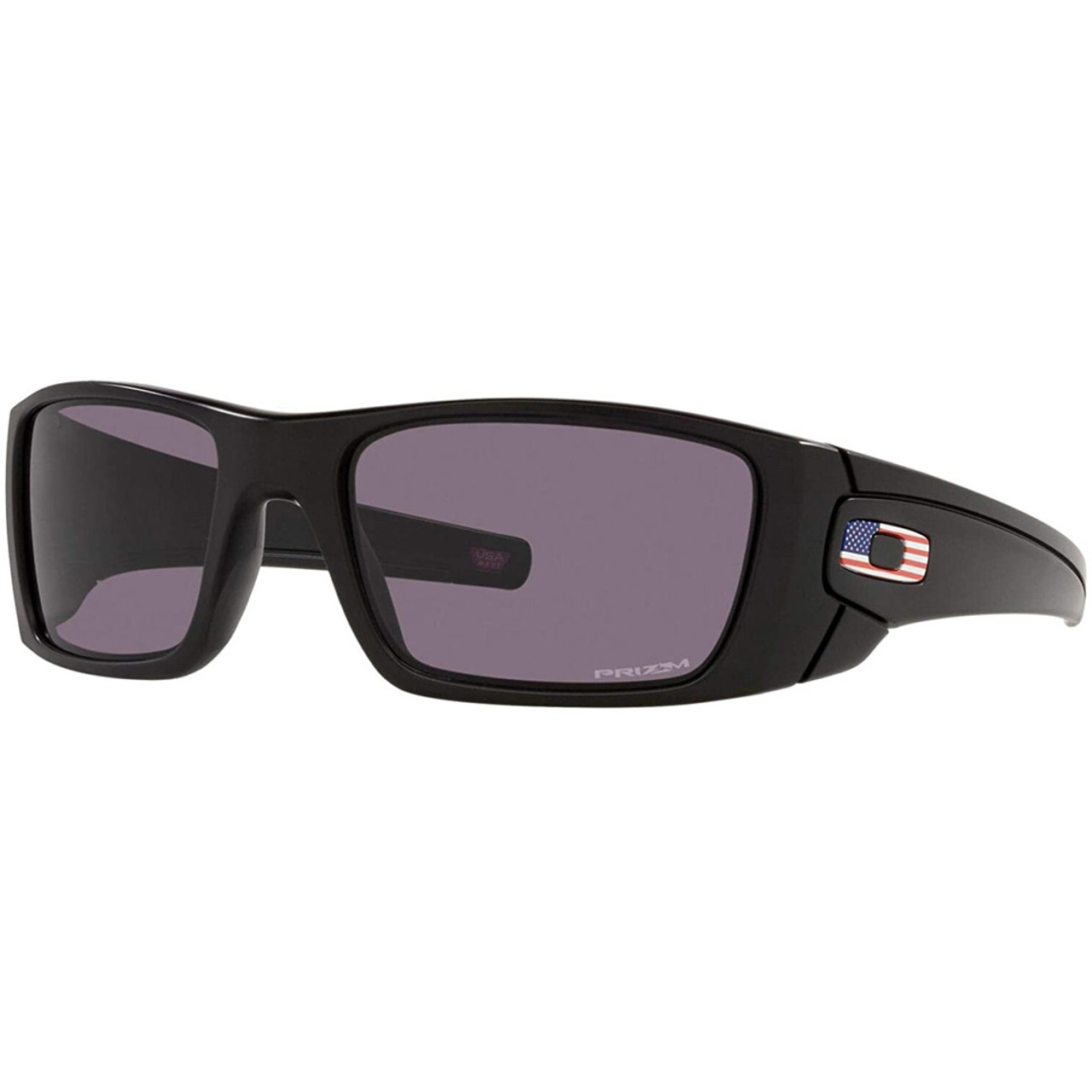 OAKLEY SI Fuel Cell Matte Black USA Flag/Prizm Gray Sunglasses 