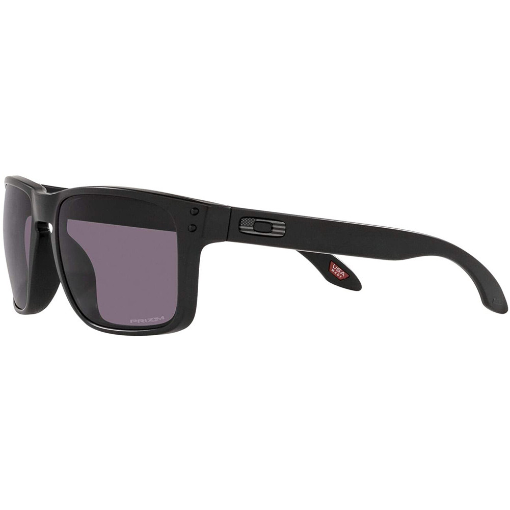 OAKLEY SI Holbrook Matte Black Tonal Us Flag/Prizm Gray Sunglasses