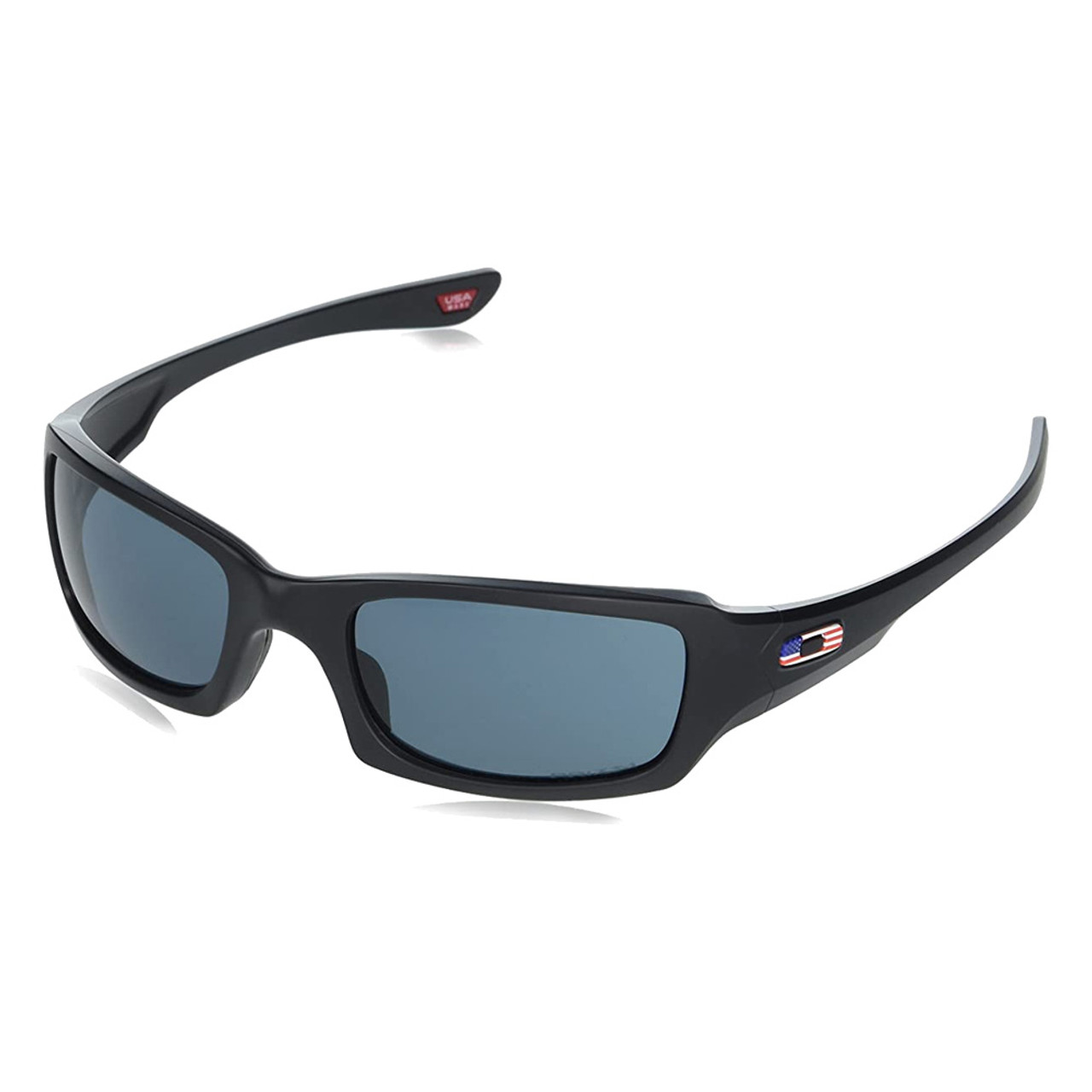 OAKLEY SI Fives Squared Matte Black Tonal USA Flag With Prizm Gray