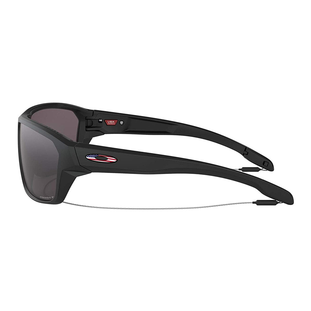 OAKLEY SI Split Shot Matte Black Usa Flag /Prizm Gray Polarized