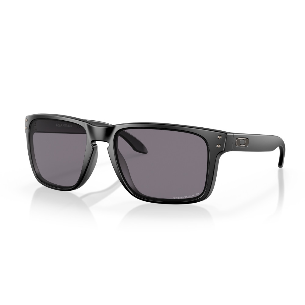 OAKLEY SI Holbrook XL Matte Black/Prizm Grey Polarized Sunglasses