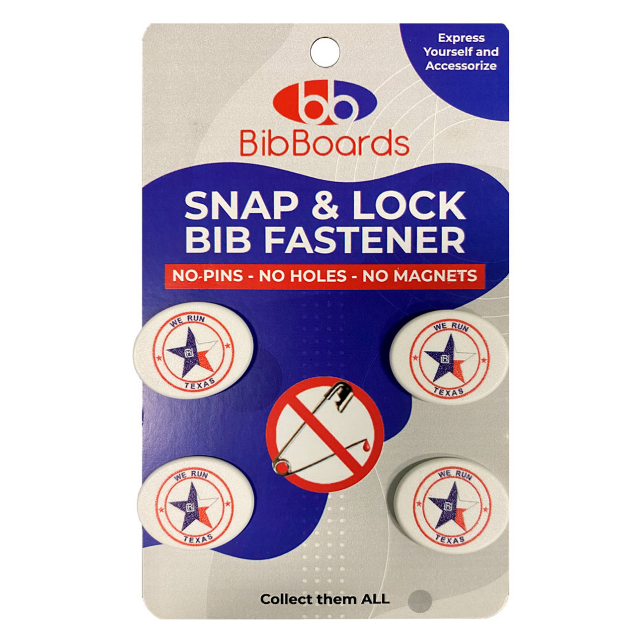 BibBoards 26.2 Marathon Event Clips  bibSNAPS & Safety Lock Bib Clips,  Race bibSNAPS, Pinless Race, Eliminate Safety Pins, Clothing Pins  Replacement, for Securing Running and Cycling Number : : Office  Products
