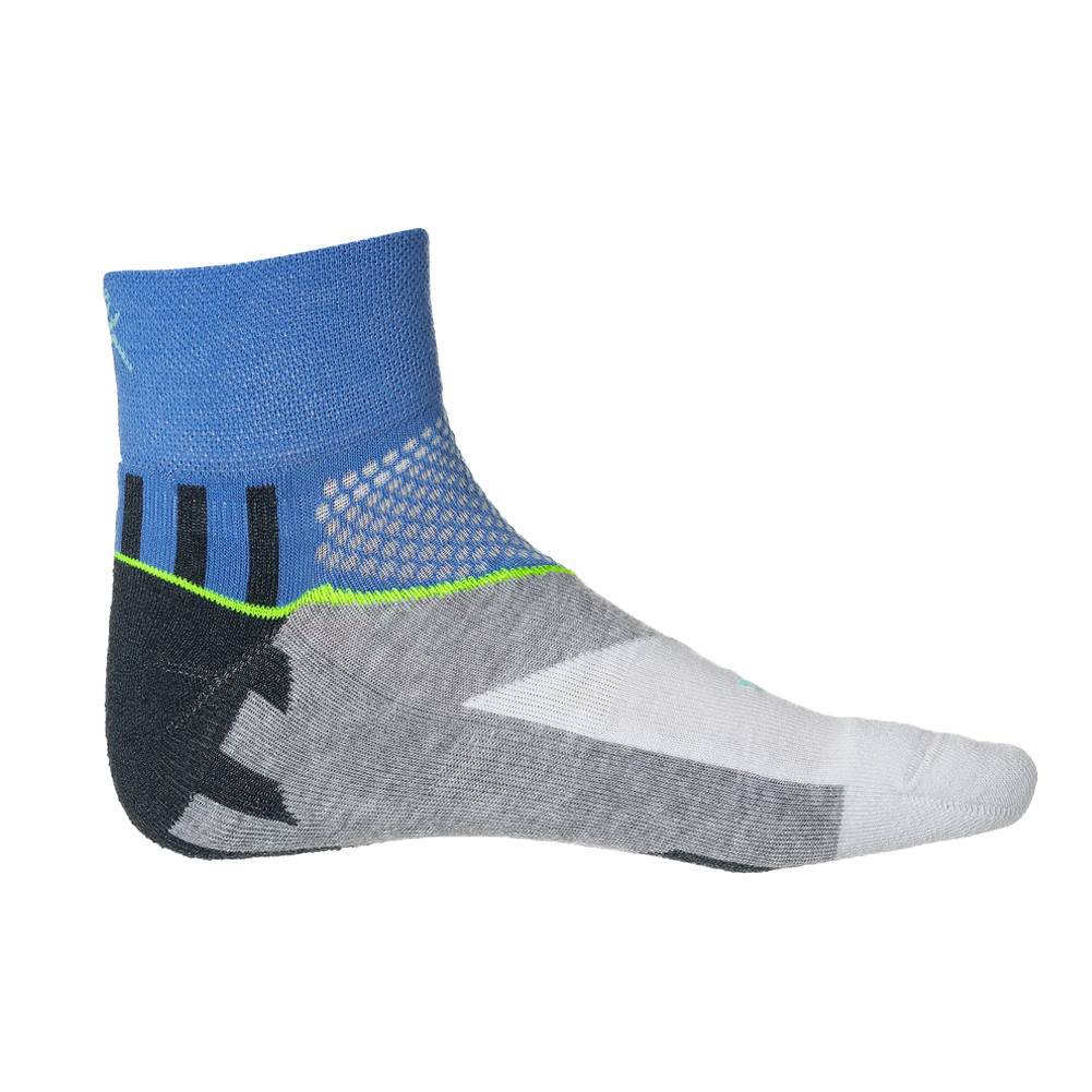On Performance Mid Heren Hardloopsokken - Glacier & Dew