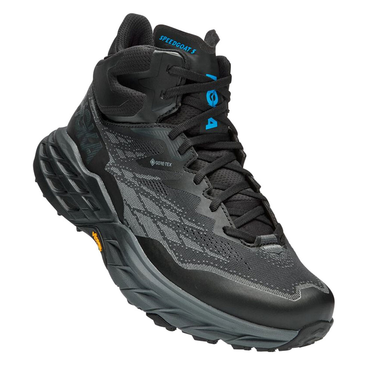 HOKA Men's Speedgoat 5 Mid GTX Hiking Boots - Free Shipping