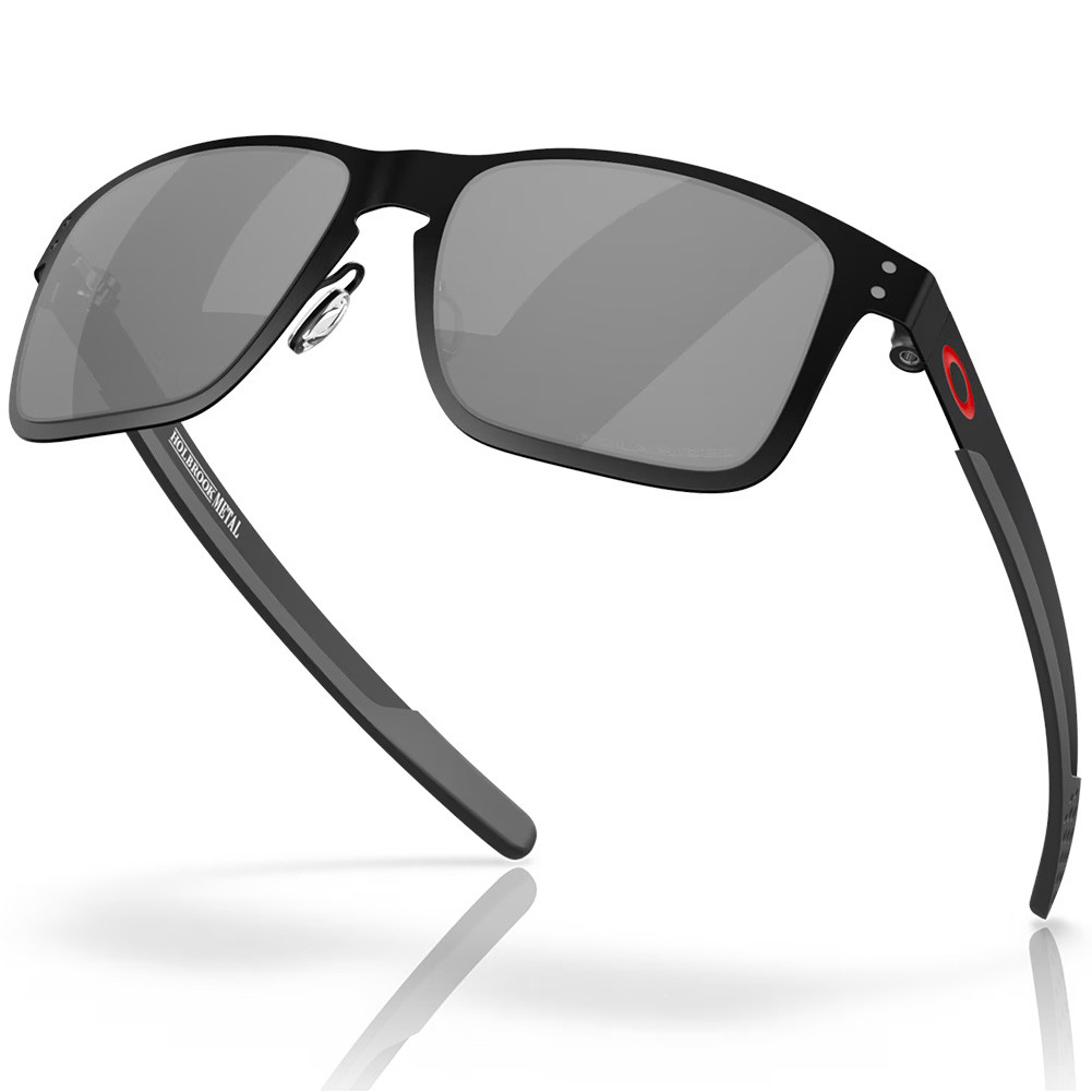 OAKLEY SI Holbrook Metal Matte Black with Prizm Black Sunglasses