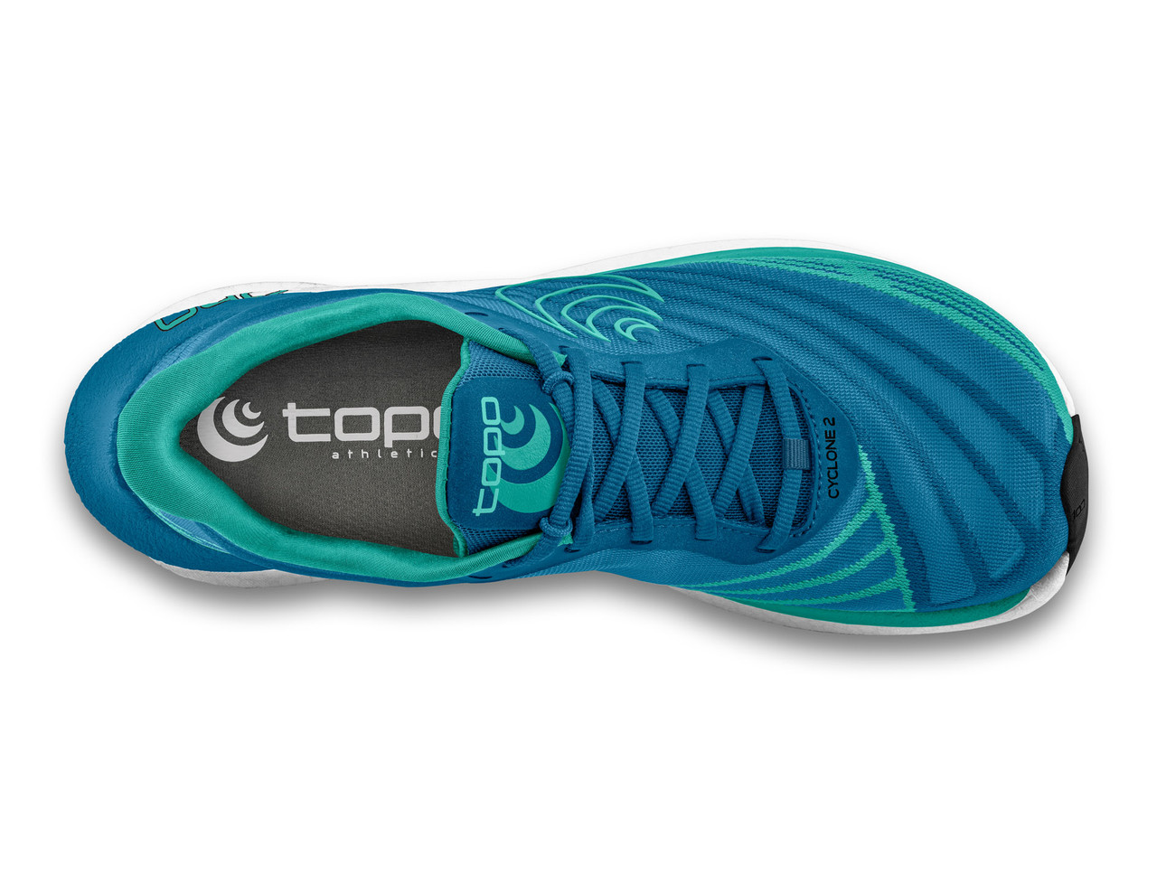 l*4様 TOPO CYCLONE 2 青緑 スニーカー TOPO ATHLETIC Men's Cyclone 2 Road Shoes - Free Shipping