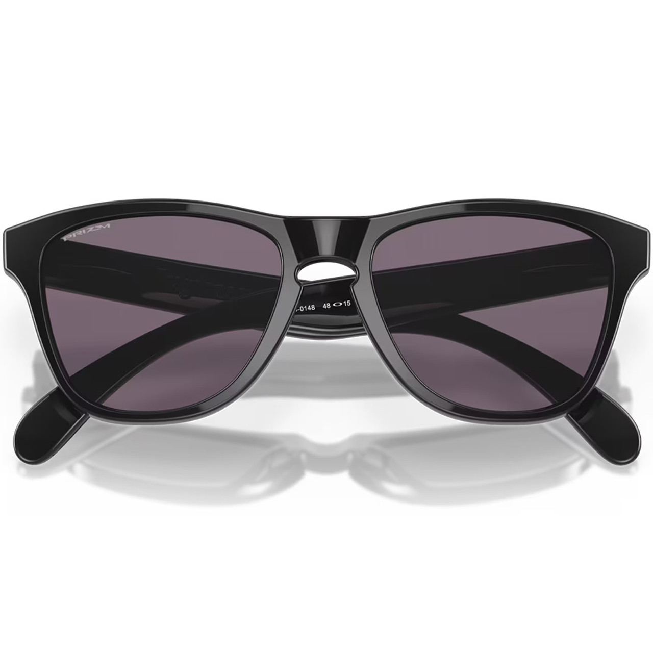 OAKLEY Frogskins XXS Polished Black Frame/Prizm Gray Lenses 