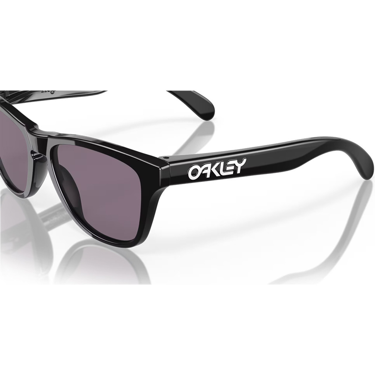 OAKLEY Frogskins XXS Polished Black Frame/Prizm Gray Lenses Eyewear  (OJ9009-0148)