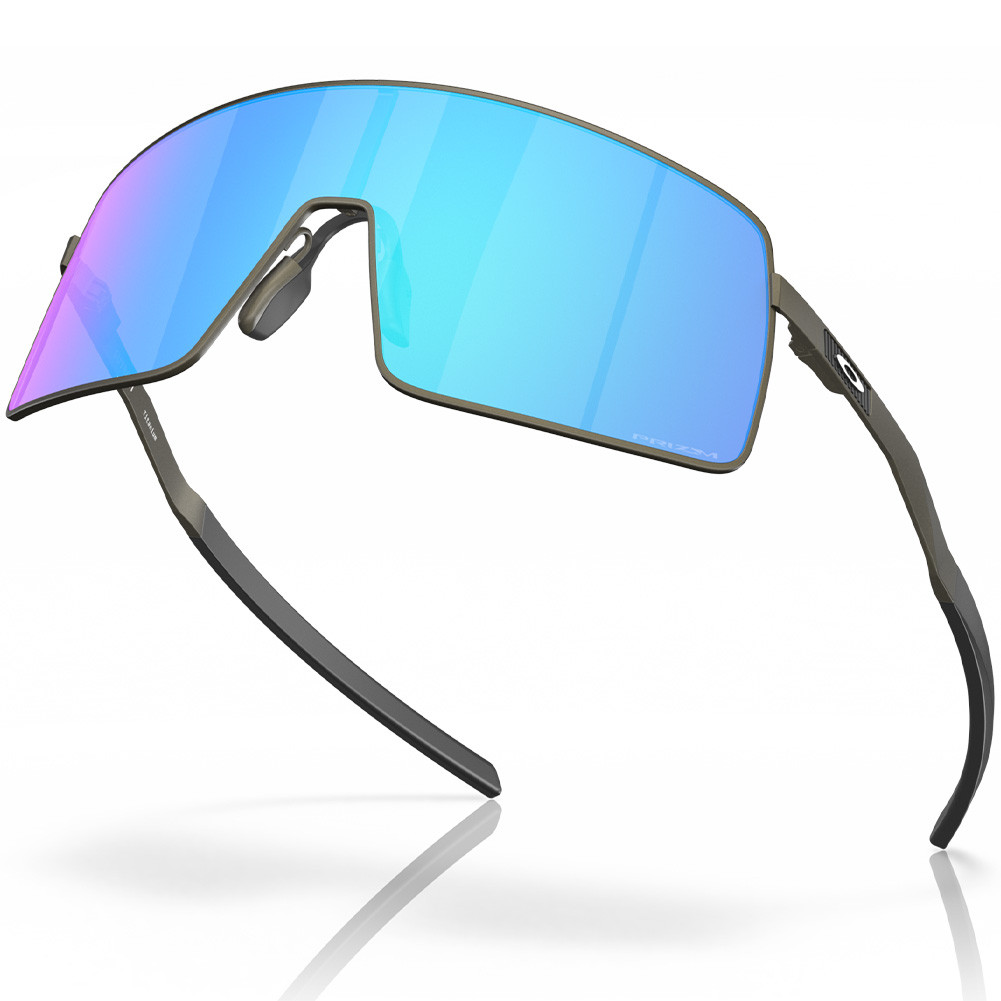 OAKLEY Sutro TI Satin Lead Frame/Prizm Sapphire Lenses Eyewear