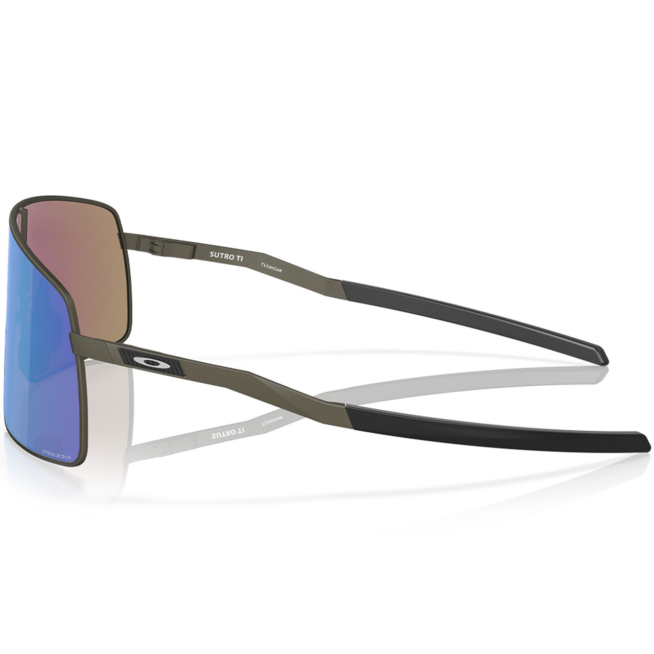 OAKLEY Sutro TI Satin Lead Frame/Prizm Sapphire Lenses Eyewear (OO6013-0436)