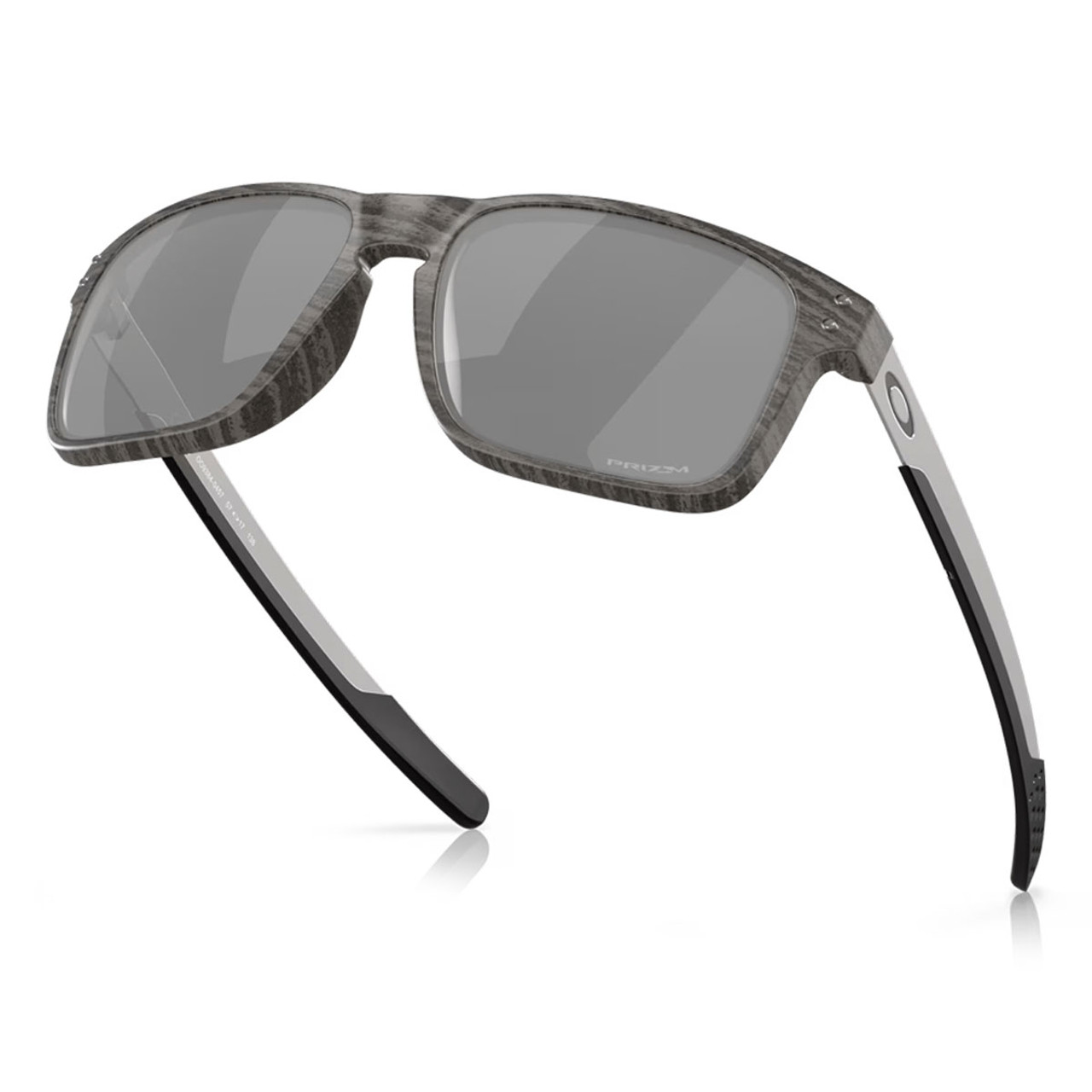 OAKLEY Holbrook Mix Sunglasses with Woodgrain Frame and Prizm 