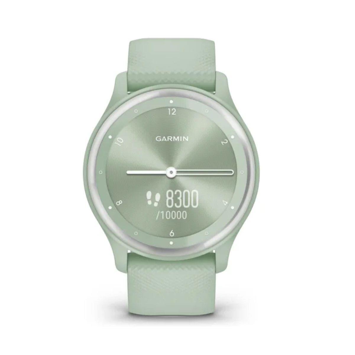 GARMIN vivomove Sport Cool Mint/Silver Smartwatch (010-02566-03