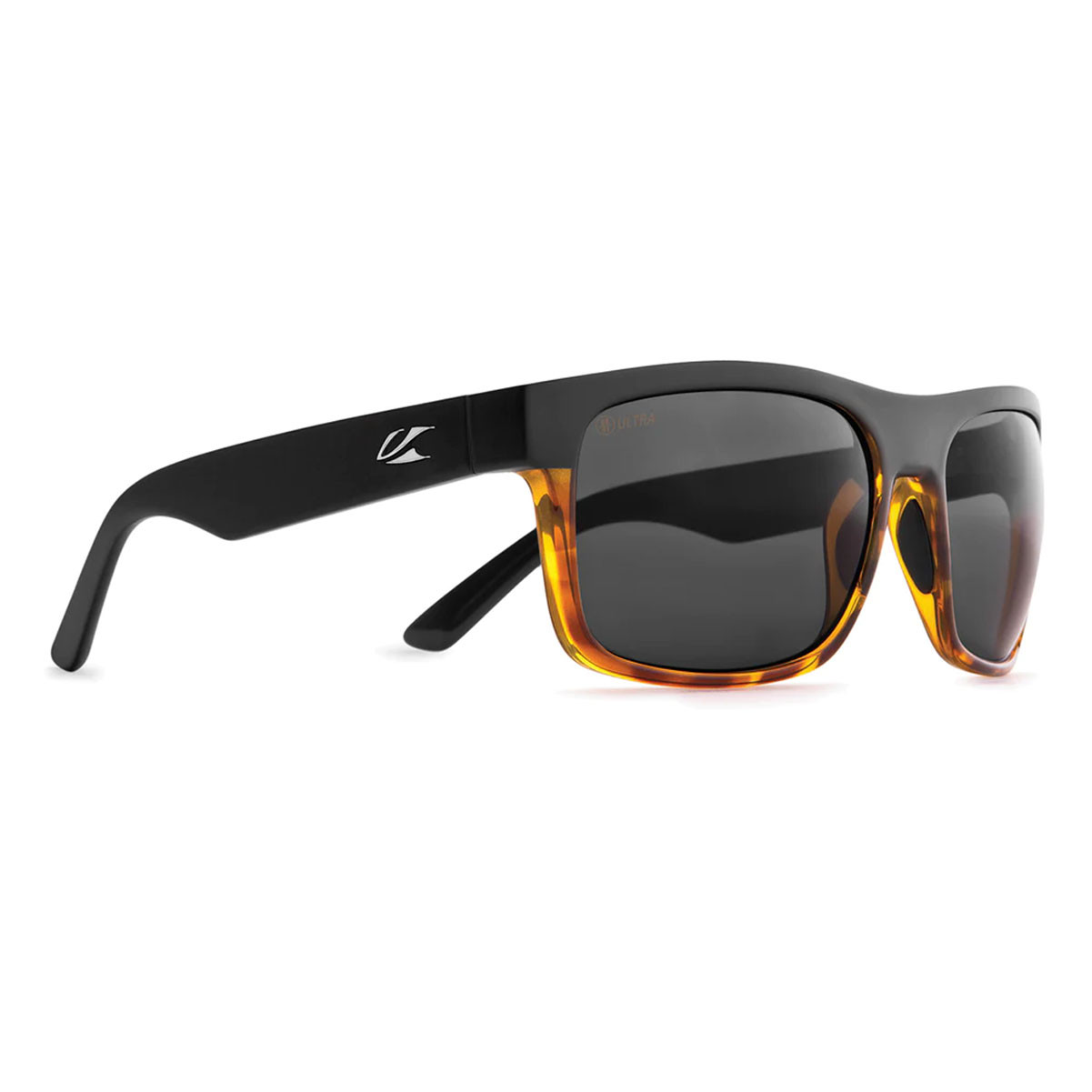 KAENON Burnet XL Polarized Sunglasses with Matte Black/Tortoise