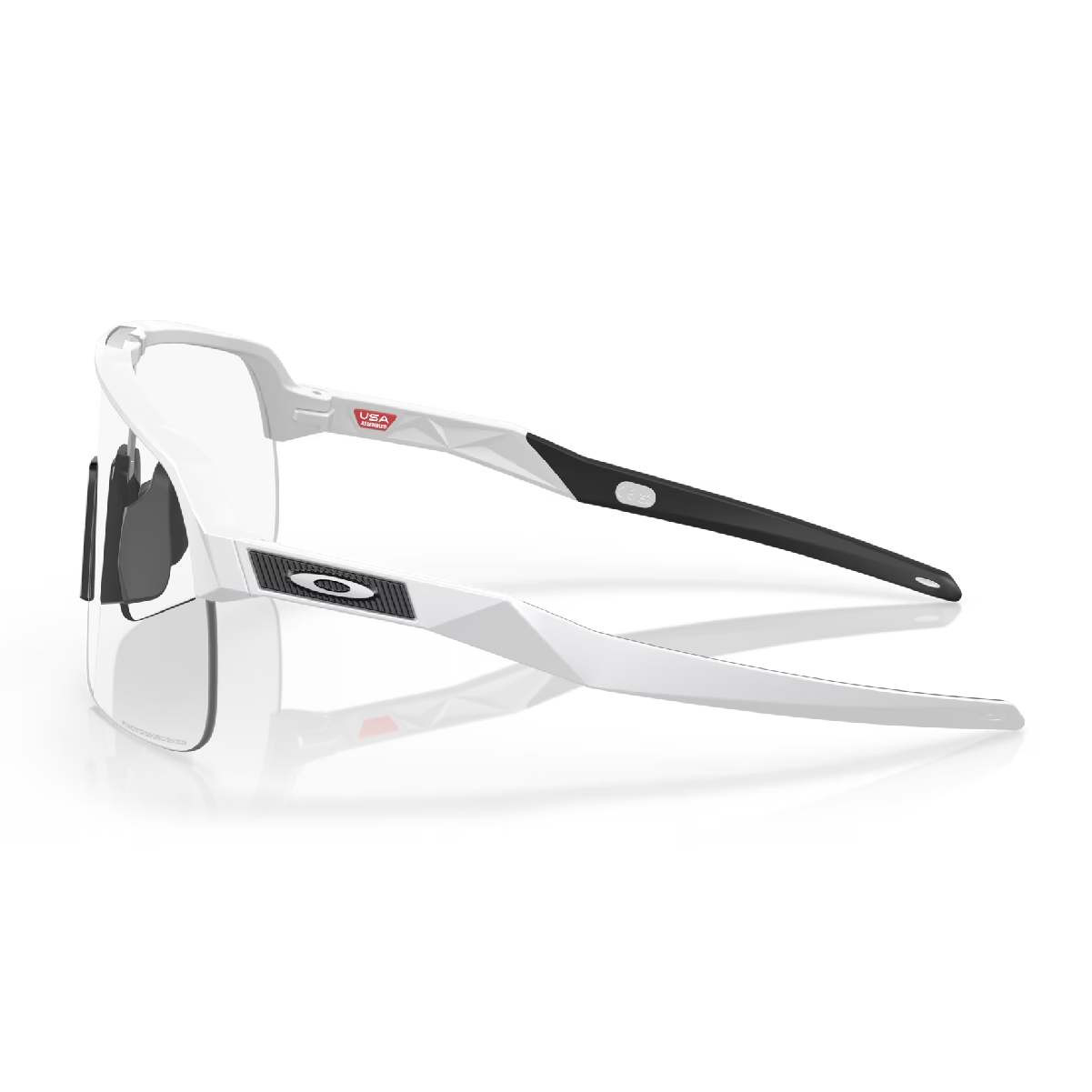 OAKLEY Sutro Lite Matte White Frame and Clear To Black Iridium