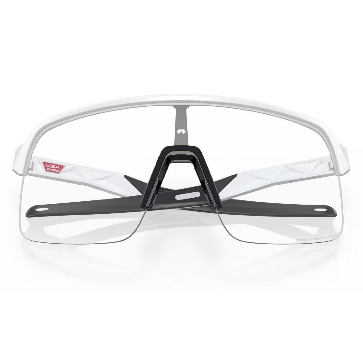 OAKLEY Sutro Lite Matte White Frame and Clear To Black Iridium