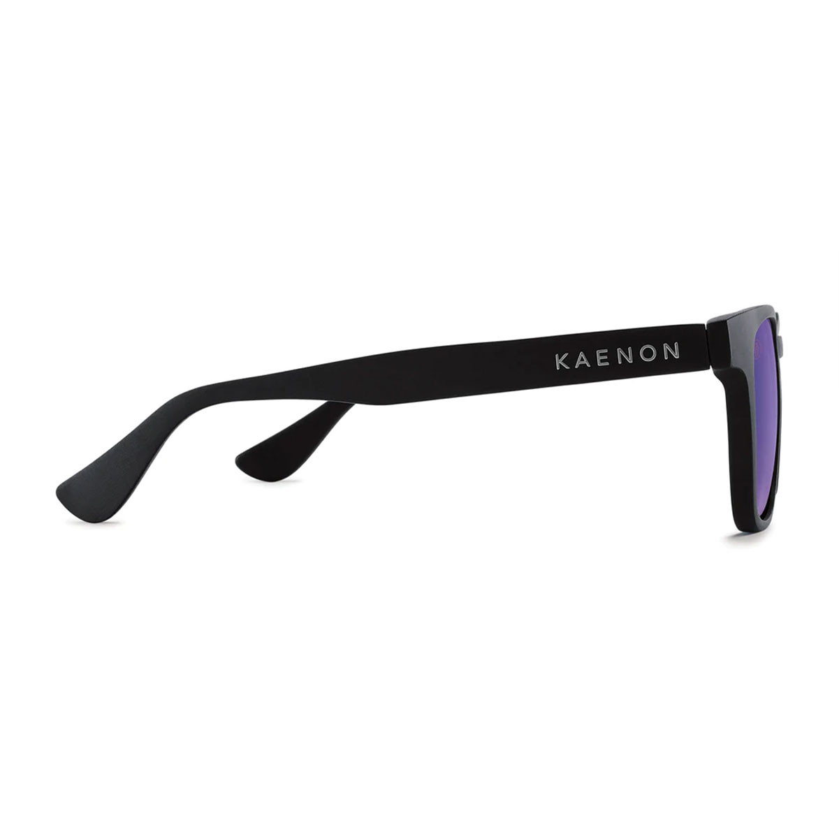 KAENON Unisex Avalon Matte Black - Coastal Green Polarized
