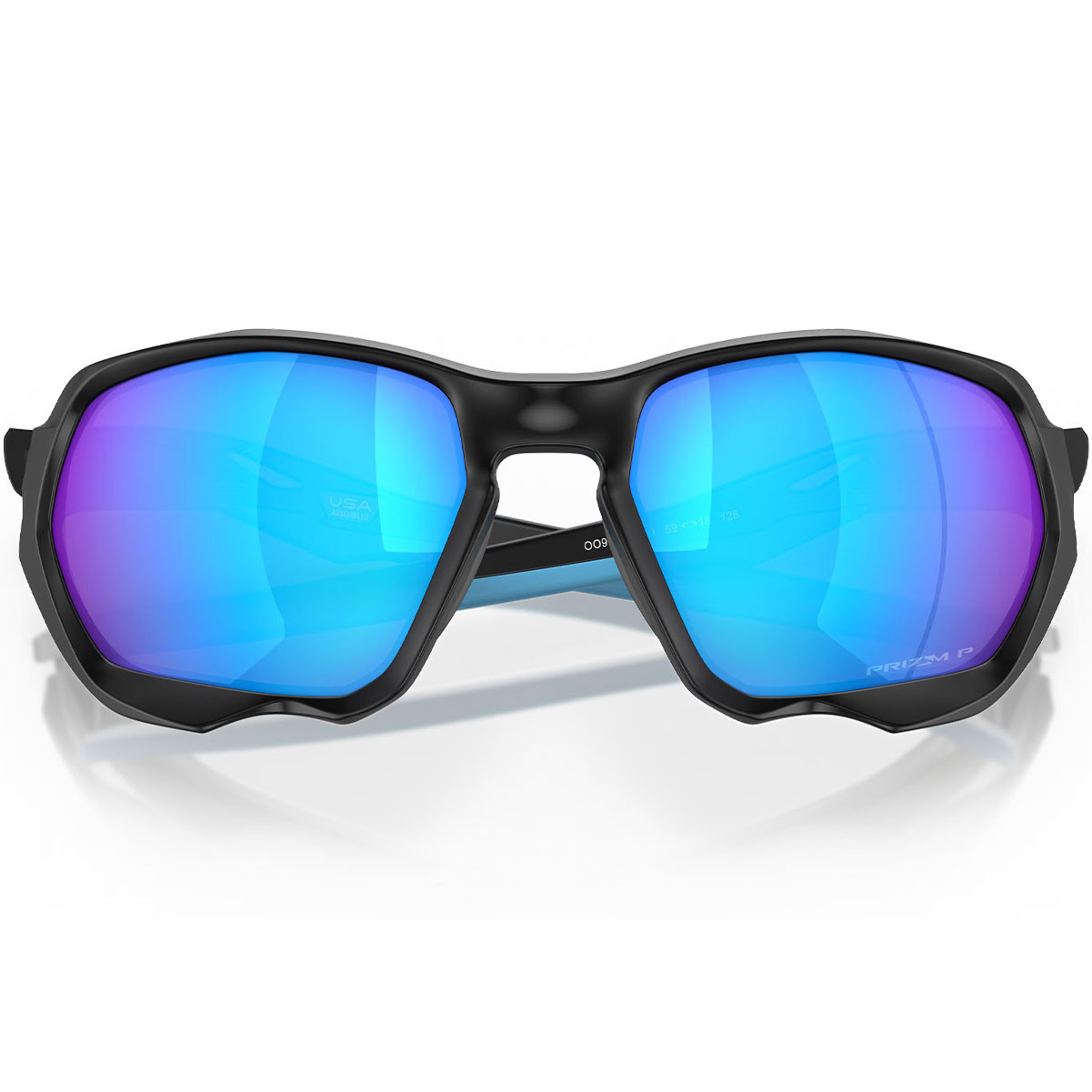 OAKLEY Plazma Matte Black Frame/Prizm Sapphire Polarized Lenses 