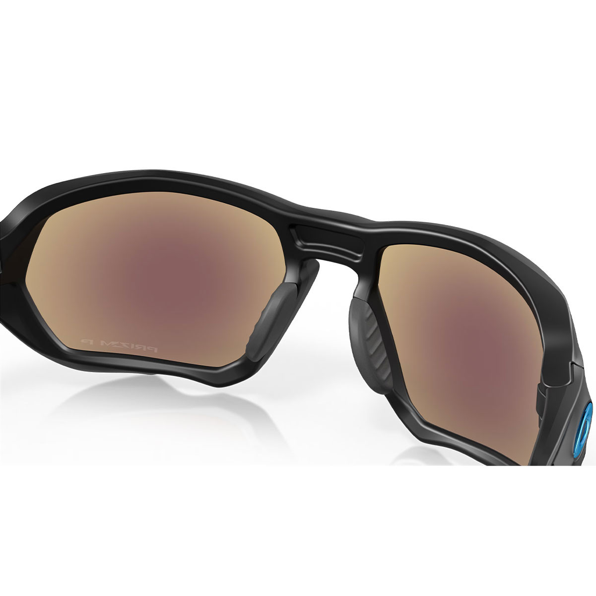 OAKLEY Plazma Matte Black Frame/Prizm Sapphire Polarized Lenses 