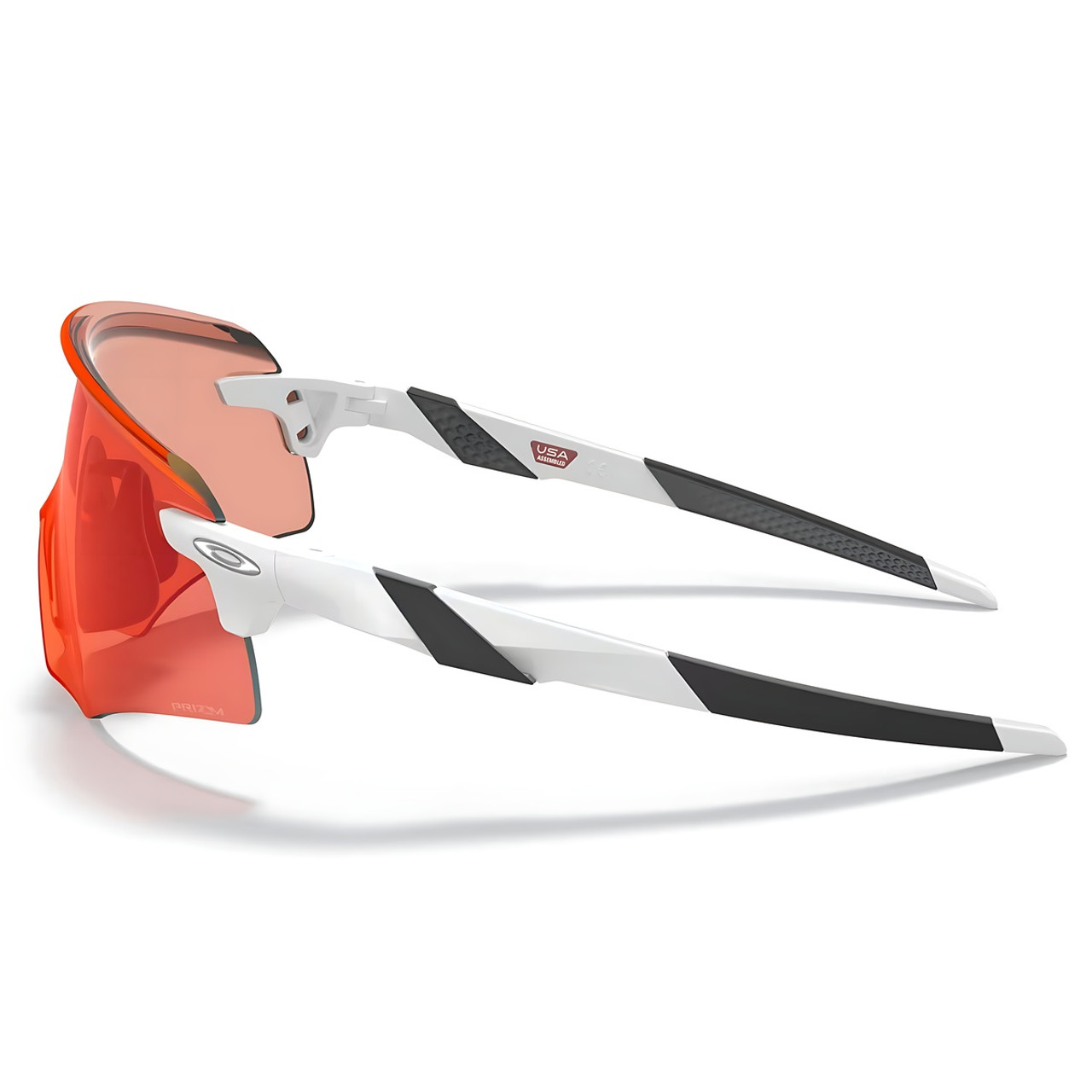 OAKLEY Encoder Asia Fit Polished White Prizm Field Sunglasses (OO9472F-0239)