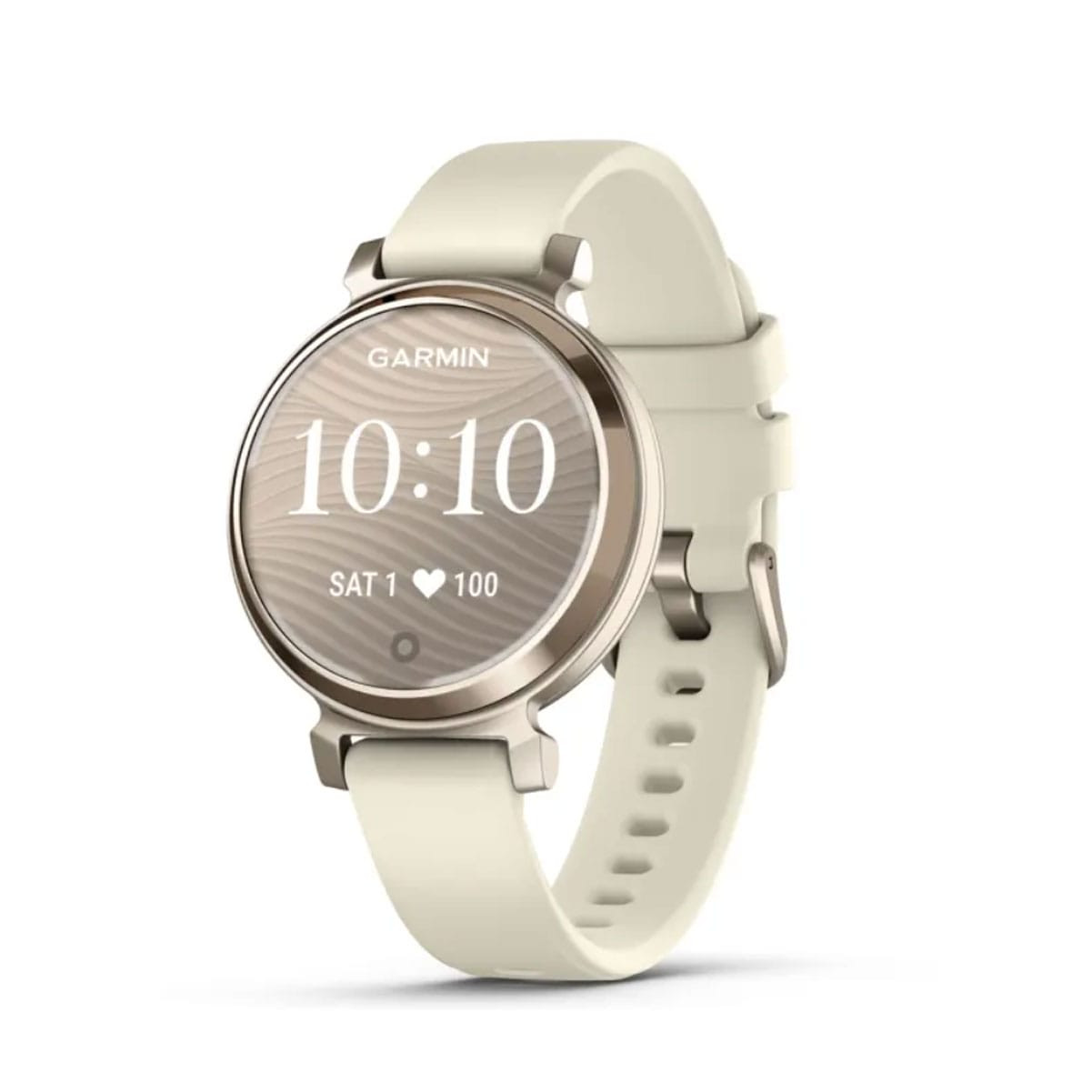 GARMIN Lily 2 Cream Gold Case with Coconut Silicone Band