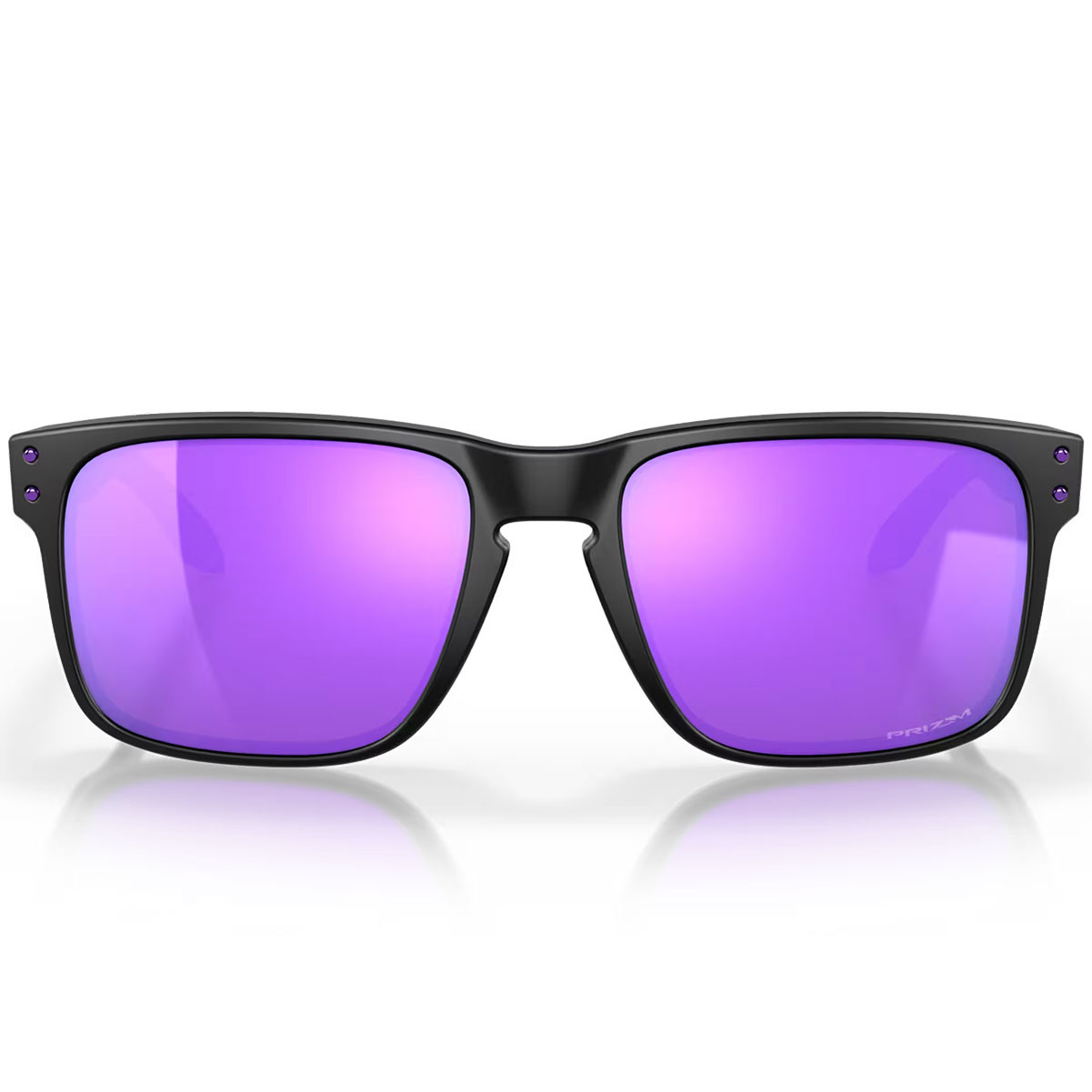 OAKLEY Holbrook Matte Black/Prizm Violet Sunglasses (OO9102-K655