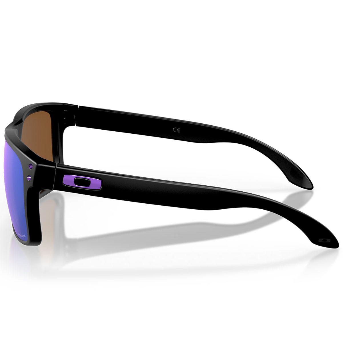 OAKLEY Holbrook Matte Black/Prizm Violet Sunglasses (OO9102-K655