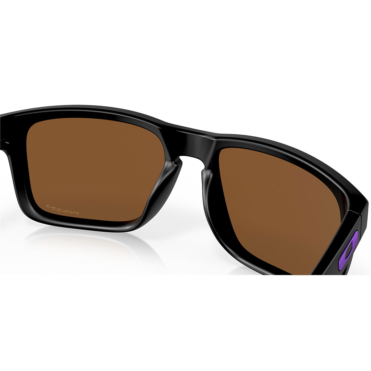 OAKLEY Holbrook Matte Black/Prizm Violet Sunglasses (OO9102-K655