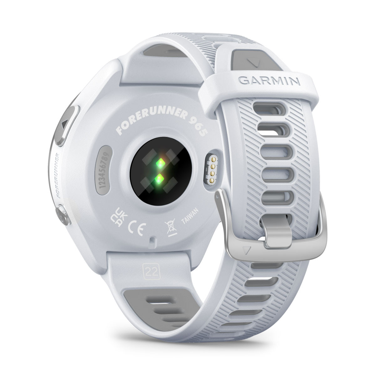 GARMIN Forerunner 965 Whitestone Smartwatch with Whitestone/Powder