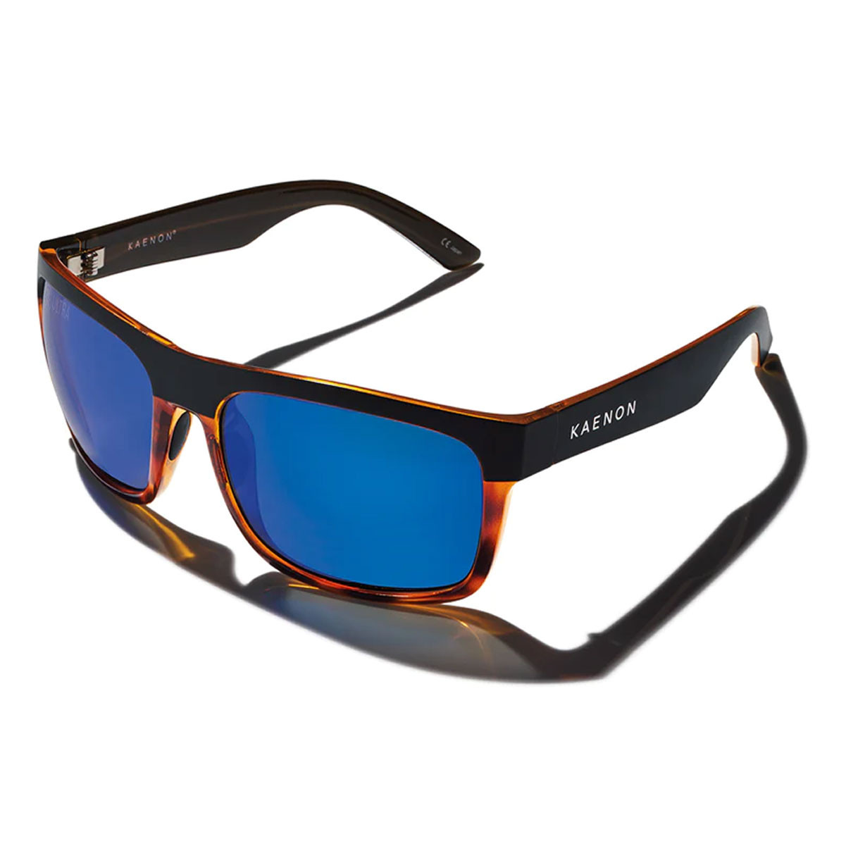 KAENON Burnet XL Matte Black+Tortoise/Ultra Grey 12 Pacific Blue
