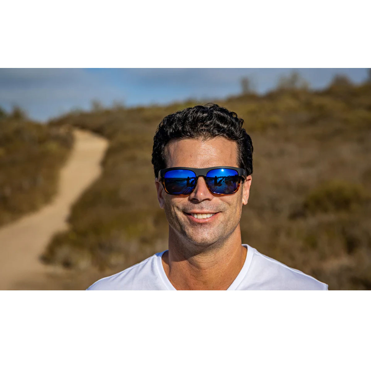 KAENON Burnet XL Matte Black+Tortoise/Ultra Grey 12 Pacific Blue