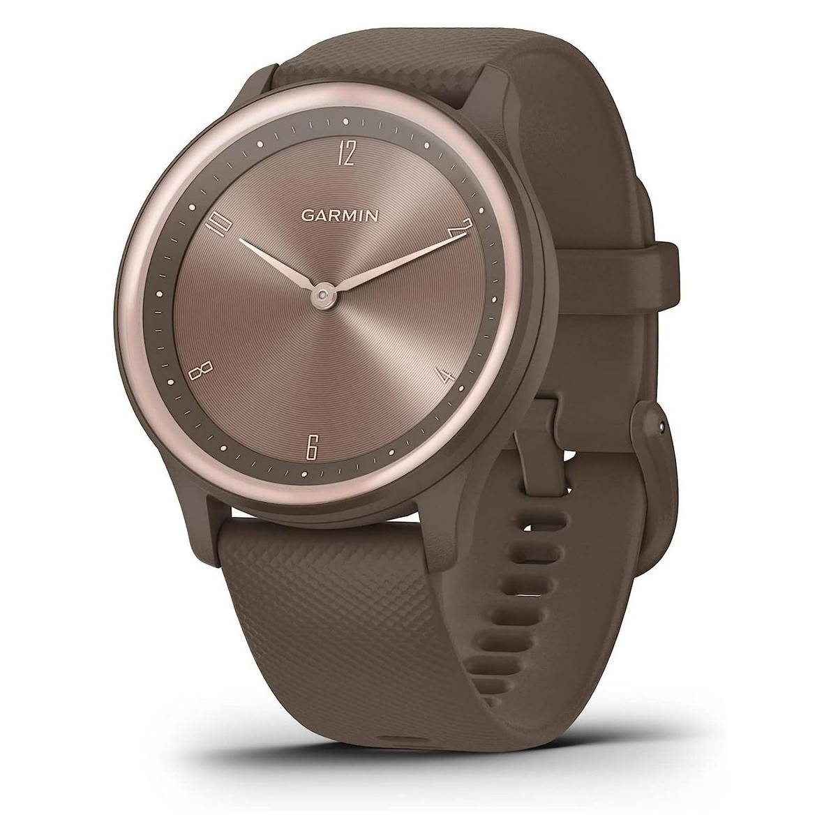 GARMIN Vivomove Sport Cocoa/Peach Gold Smartwatch (010-02566-02  