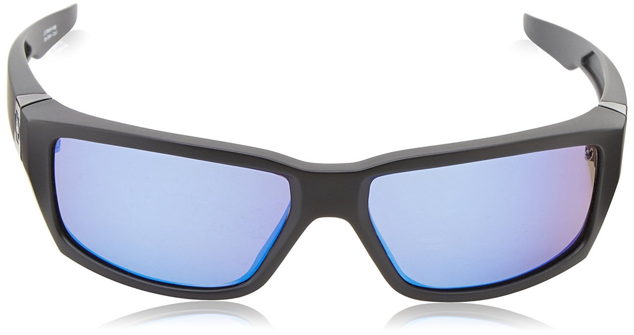 SPY Dirty Mo Matte Black/Happy Bronze Polar with Blue Spectra