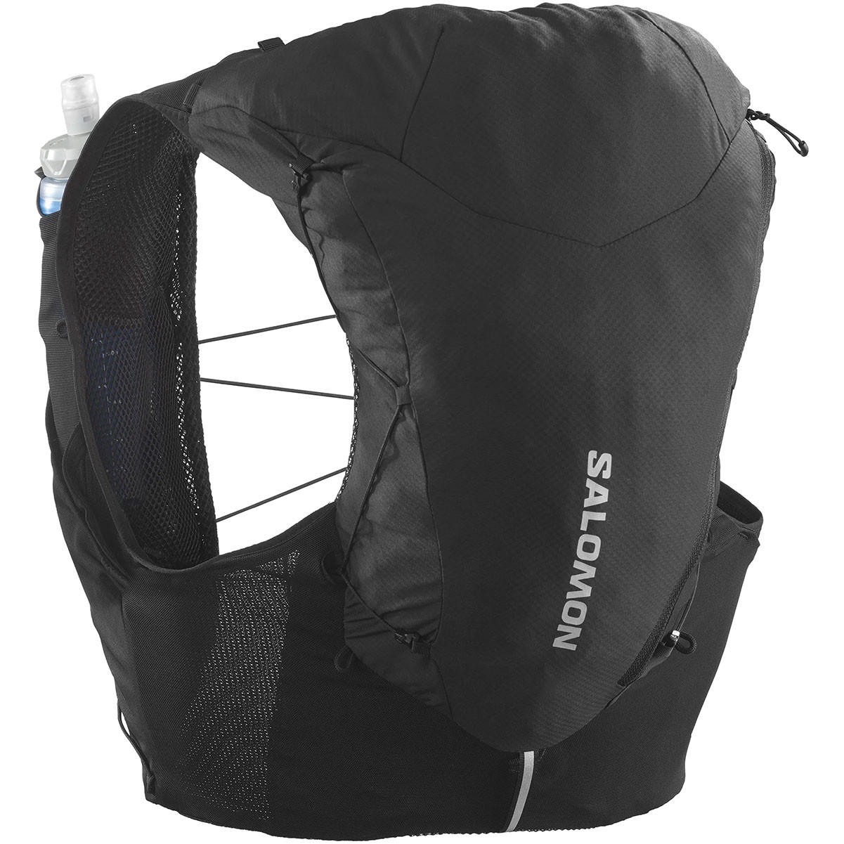 SALOMON Unisex Adv Skin 12 Set Black Running Vest with Flasks