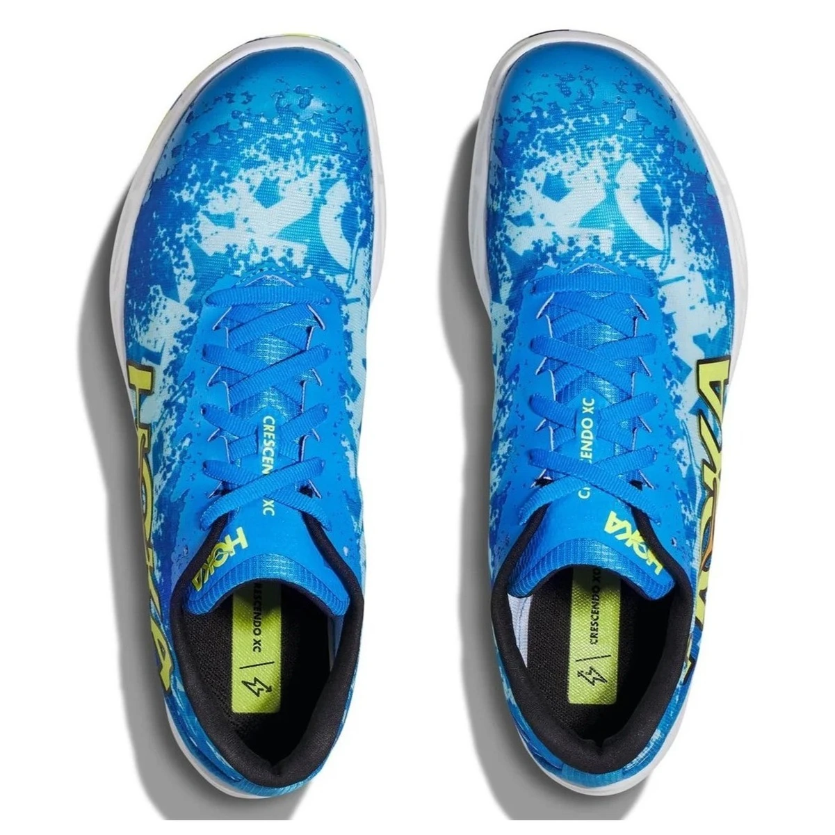 HOKA ONE ONE Crescendo MD Shoes Mens 11 Blue‎ White Middle Distance Track Spikes HOKA Crescendo MD Mid-Distance Spikes | Marathon Sports main image 2