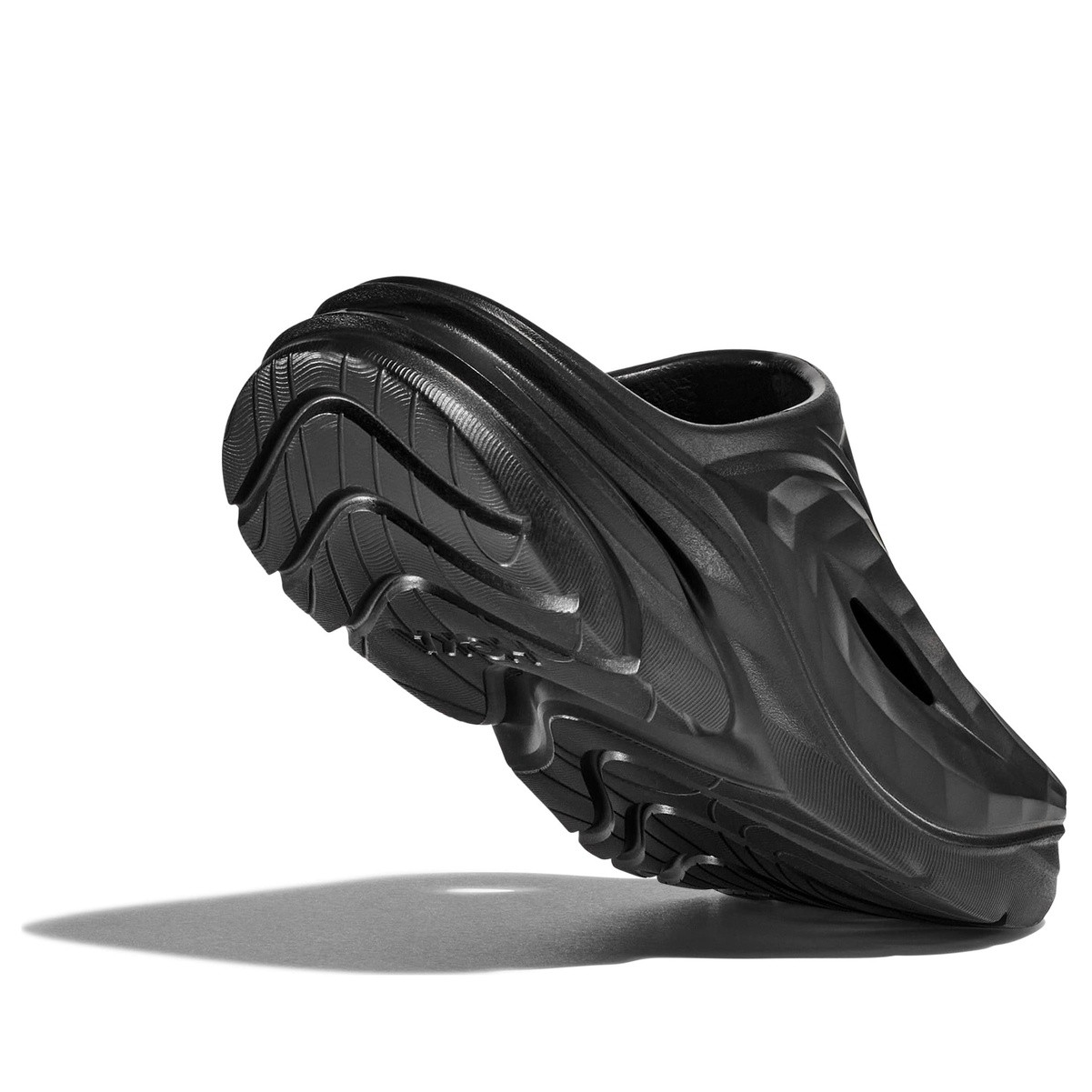 HOKA U ORA RECOVERY MULE 6 黒 ホカ リカバリー HOKA Unisex Ora Recovery Black Mules - Free Shipping