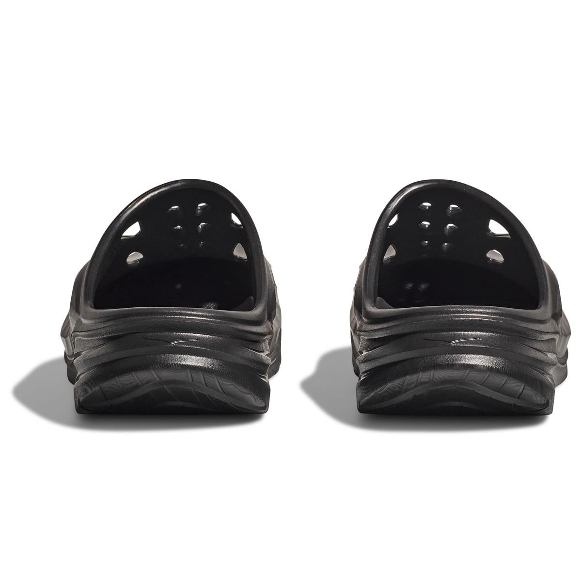 HOKA Unisex Ora Recovery Black Mules - Free Shipping
