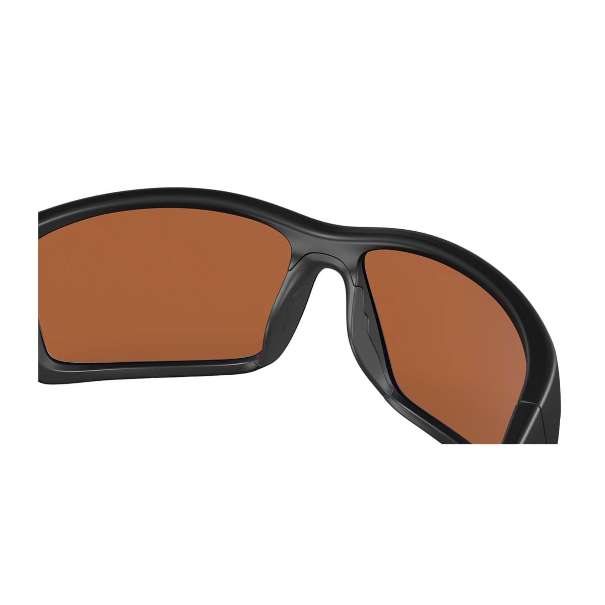 COSTA DEL MAR Men's Reefton Blackout/Green Mirror 580P Polarized