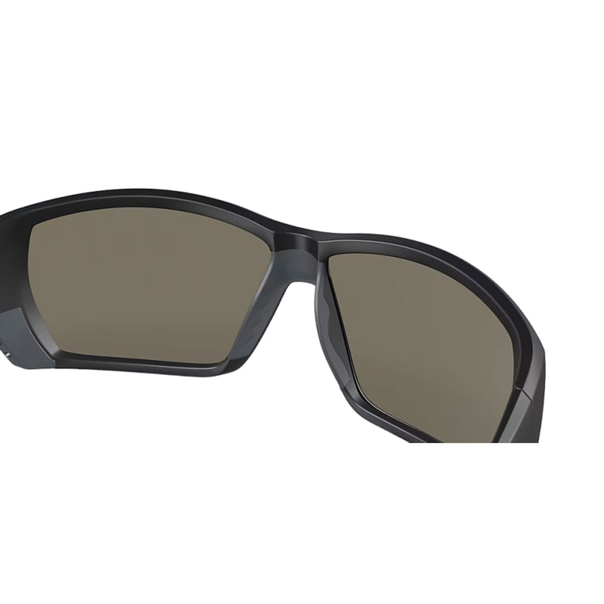 COSTA DEL MAR Men's Tuna Alley Matte Black/Blue Mirror 580G