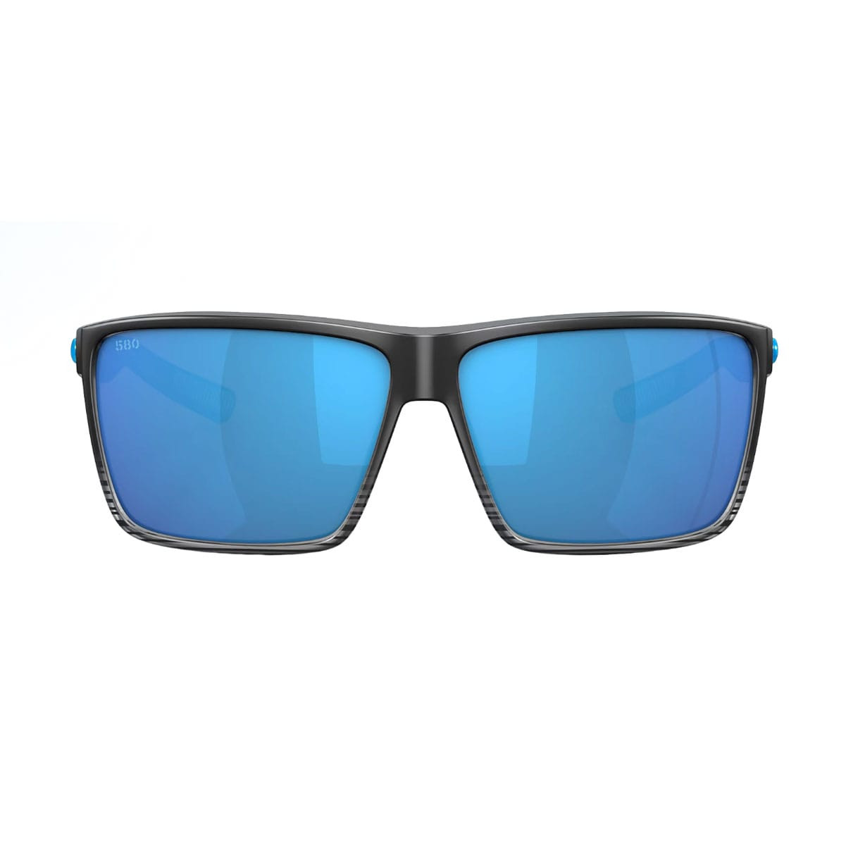 COSTA DEL MAR Men's Rincon Matte Smoke Crystal Fade/Blue Mirror