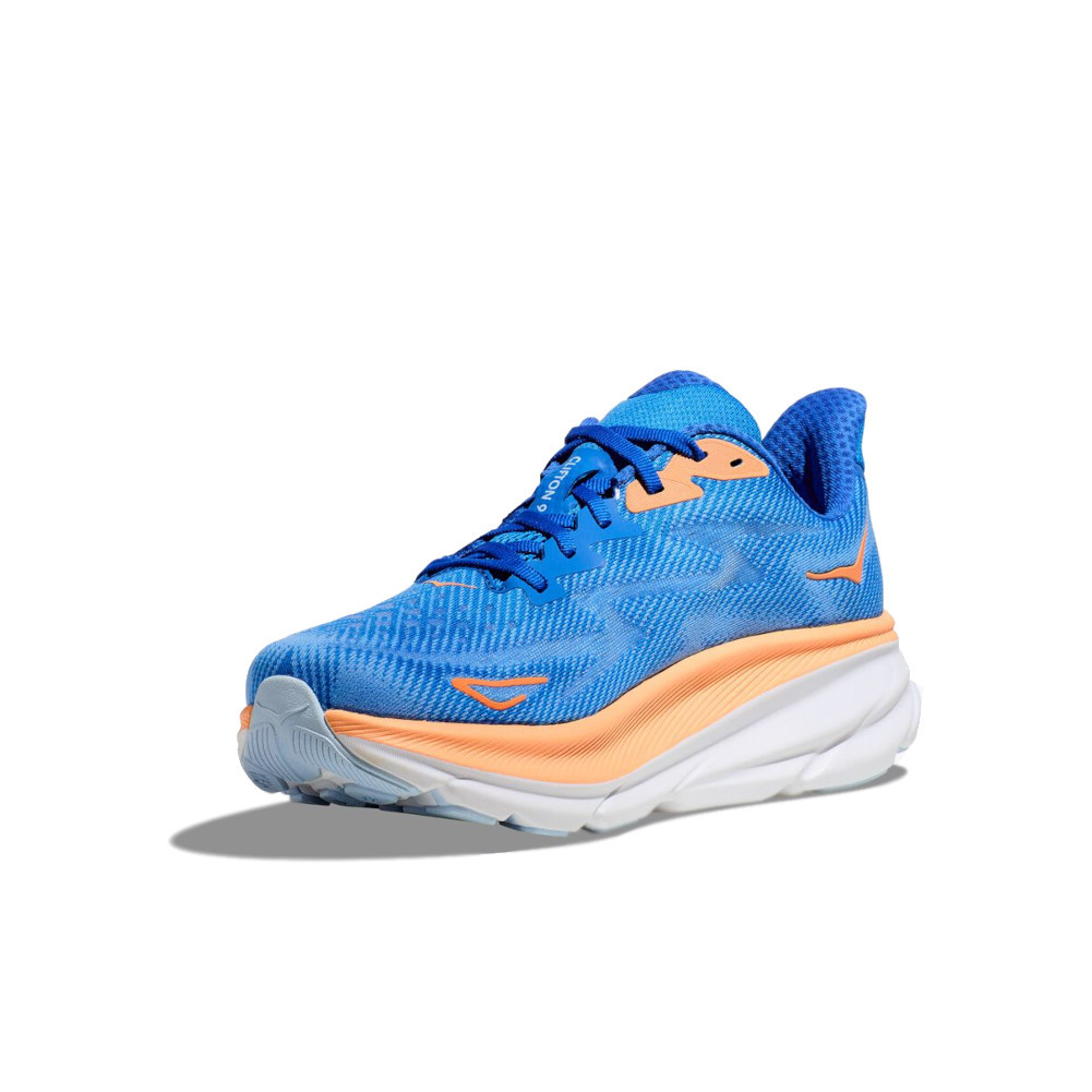 HOKA Men's Clifton 9 Coastal Sky/All Aboard Running Shoes - Free