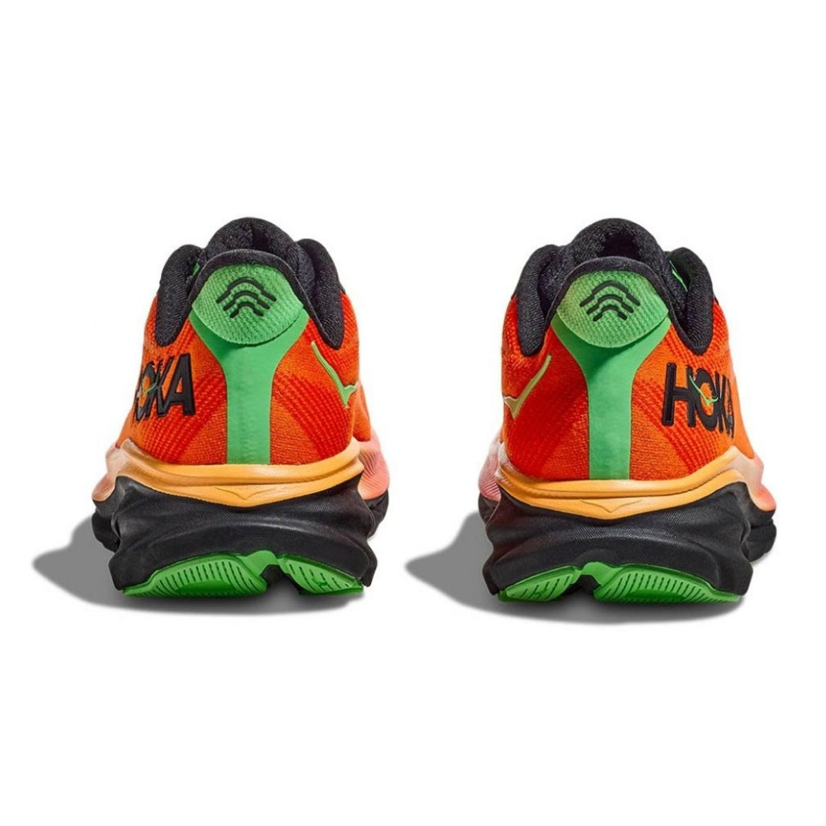 Hoka One One Orange and Black Athletic Shoes for Performance Hoka One One Men main image 2