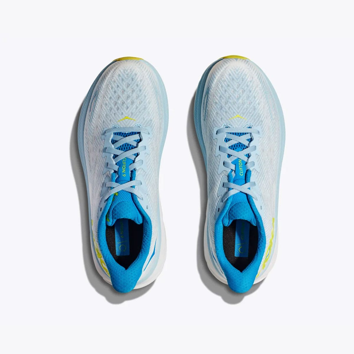 HOKA Men's Clifton 9 Ice Water/Evening Primrose Running Shoes